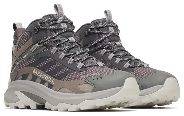 Merrell Moab Speed 2 Mid Gore-Tex Wanderschuhe, grau, für Herren
