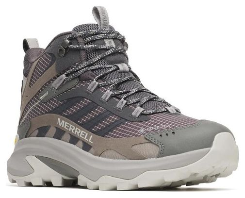 Merrell Moab Speed 2 Mid Gore-Tex Wanderschuhe, grau, für Herren