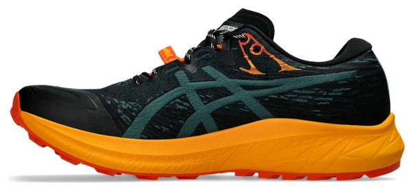 Chaussures Trail Asics Fuji Lite 5 Noir/Orange Homme