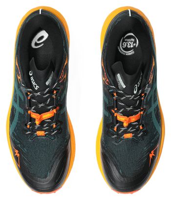 Chaussures Trail Asics Fuji Lite 5 Noir/Orange Homme