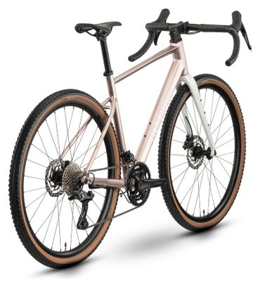 Bicicletta gravel Raymon Territ Pro Shimano GRX 11 velocità 700 mm beige/rosa 2026