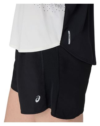 Canotta Asics Road Fade Nero/Bianco Donna