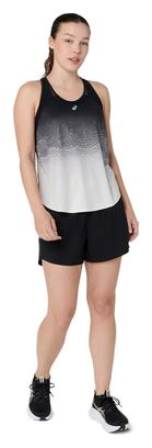 Canotta Asics Road Fade Nero/Bianco Donna