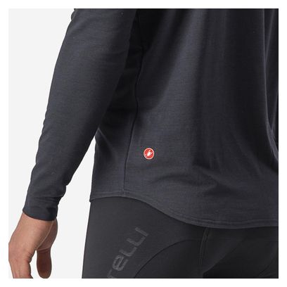 Castelli Unlimited Merino Long Sleeve Jersey Black/Gray
