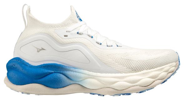 Chaussures de Running Mizuno Wave Neo Ultra Blanc Bleu Femme