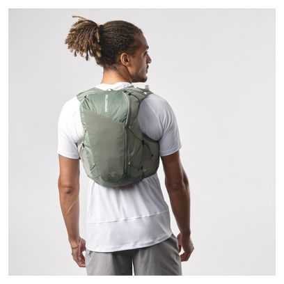 Salomon Active Skin 12-liter drinkrugzak, kaki T.M. - Gereviseerd product
