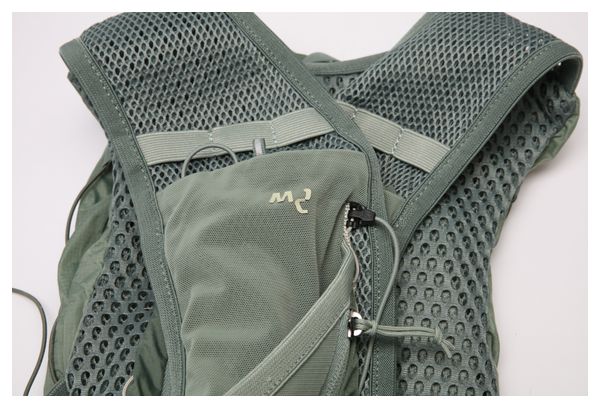 Salomon Active Skin 12-liter drinkrugzak, kaki T.M. - Gereviseerd product