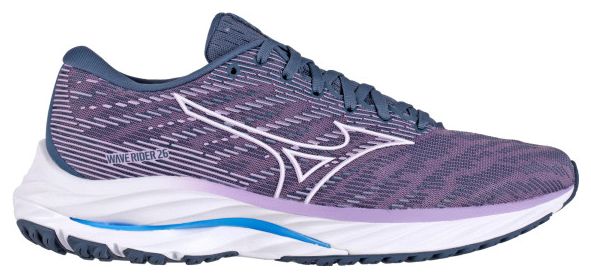 Chaussures de Running Femme Mizuno Wave Rider 26 Violet