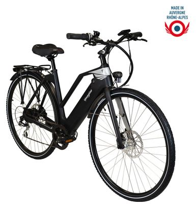 Vélo électrique Vadrouilleur 21.1 - Full carbone - Autonomie 100Km - Noir