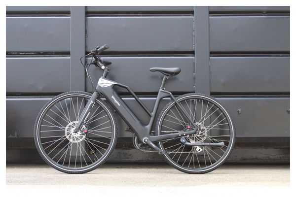 Vélo électrique Vadrouilleur 21.1 - Full carbone - Autonomie 100Km - Noir