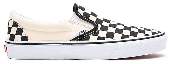 Vans Classic Slip-On Checkboard Schuhe Schwarz / Weiß