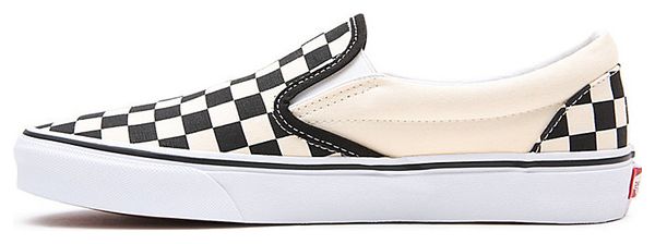 Vans Classic Slip-On Checkboard Schuhe Schwarz / Weiß