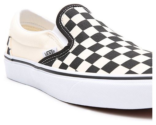 Vans Classic Slip-On Checkboard Schoenen Zwart / Wit
