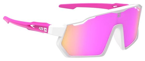 AZR Pro Race Kinderbrille RX Weiß/Pink