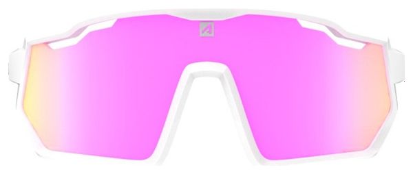 AZR Pro Race Kinderbrille RX Weiß/Pink