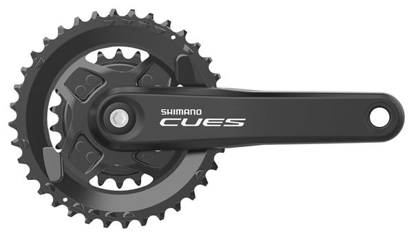 Shimano Cues FC-U4000-2B Crankset 36/22T 9/10/11S Zwart