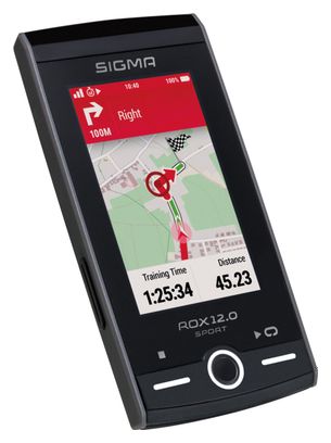 Produit Reconditionné - Compteur GPS Sigma ROX 12.0 SPORT Set - Gris