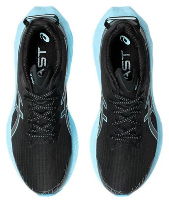 Chaussures Running Asics Novablast 4 Lite-Show Noir/Bleu/Vert Homme