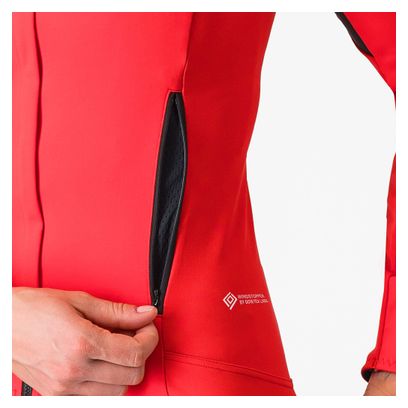 Castelli Perfetto Ros 2 Rood Damesjack met lange mouwen