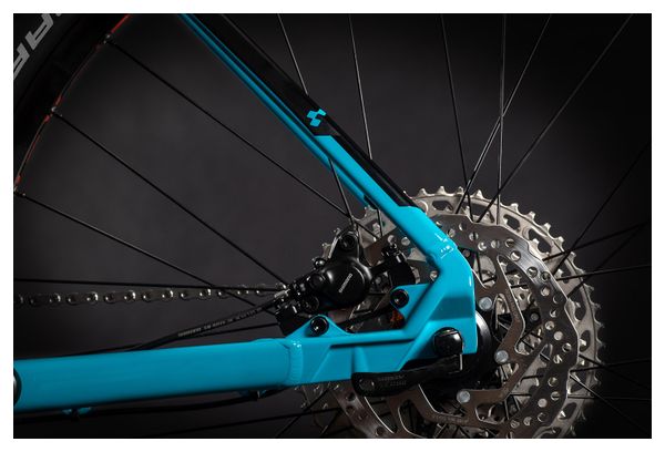 Cube Attention SL Hardtail MTB Shimano Deore / XT 12S 27.5'' Petrol Blue 2021