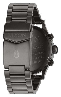 NIXON Sentry Chrono Geheel Gunmetal horloge