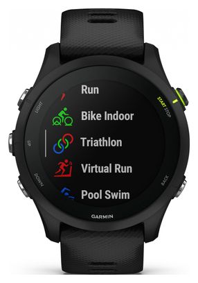 Garmin Forerunner 255 Music Sport Watch Zwart