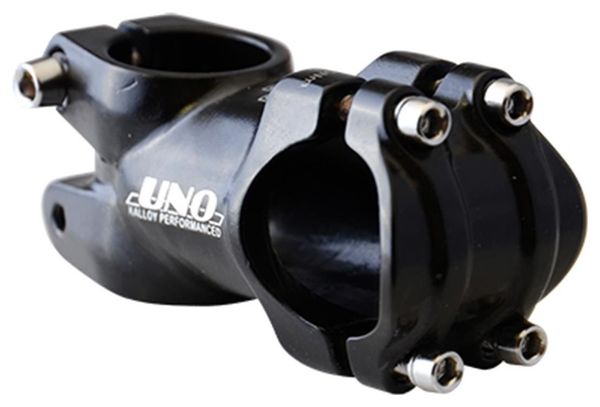POTENCE VTT AHEAD SET 1''1/8 L75 UNO ALU 6061 NOIR + 7° (CINTRE 31.8)