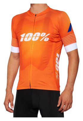 Exceeda Orange 100% Short Sleeve Jersey