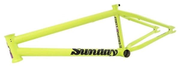 Cadre BMX Sunday Street Sweeper Jaune