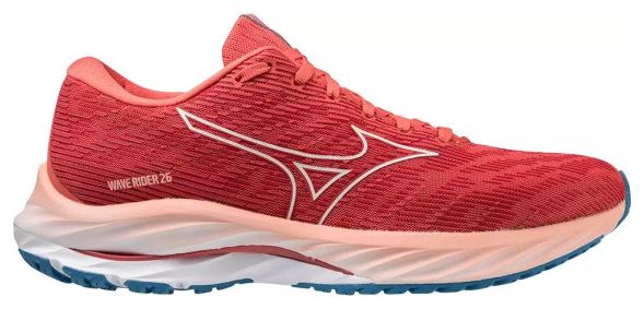 Mizuno Wave Rider 26 Women's Running Shoes Pink