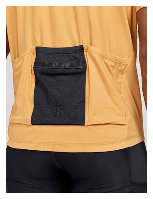 Craft Adv Gravel Orange Sable Korte Mouw Trui