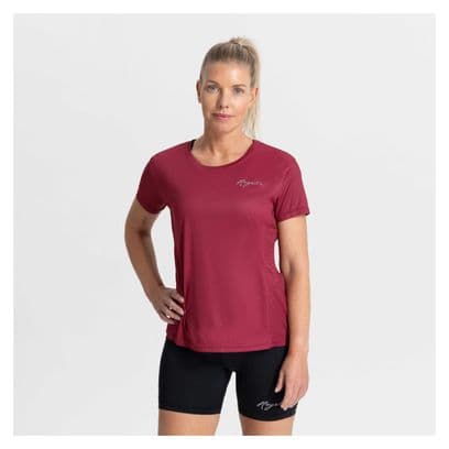 Maillot Manches Courtes Rogelli Core Rouge Femme