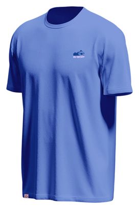 BV Sport Lyocell Alpes Trek Summit Short-Sleeve Jersey, Blue, Unisex