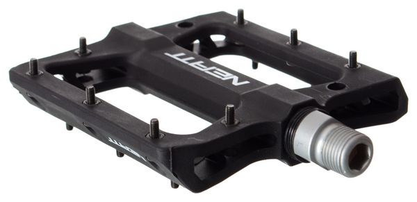 Refurbished Product - Pair of Neatt Composite 8-Pin Flat Pedals Black