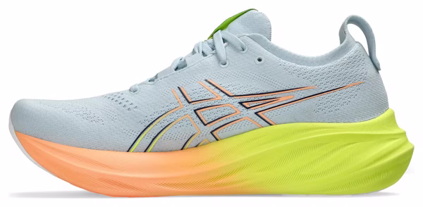 Asics Gel-Nimbus 26 Laufschuhe Paris Blau/Orange/Gelb Herren