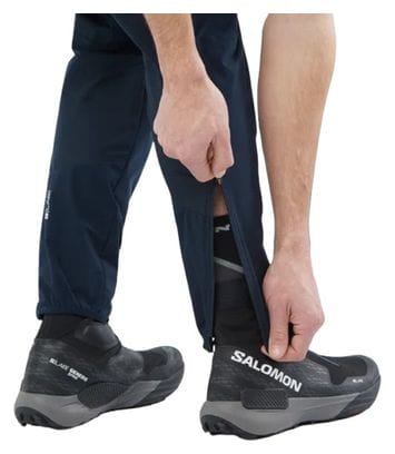 Pantalon imperméable Salomon S/LAB Ultra Hybrid Bleu