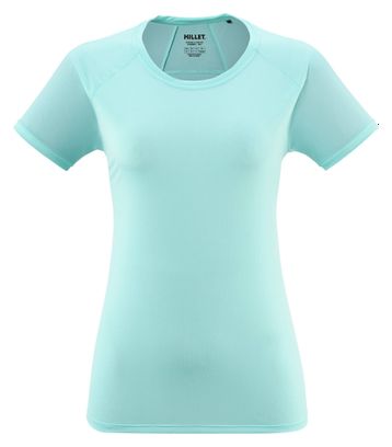 Camiseta de trail Millet Intense Light Azul claro para mujer