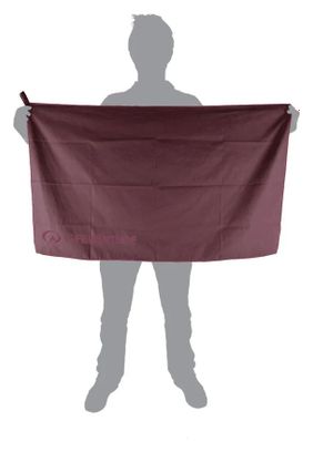 Lifeventure Recycled Softfibre Towel Brown L