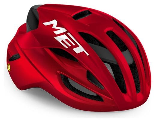 Met Rivale Mips Helmet Red Metallic Shiny