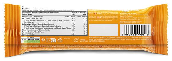 Boîte Whipped Protein (10x60g) - Optimum Nutrition - Chocolat Caramel -  Barres Protéinées