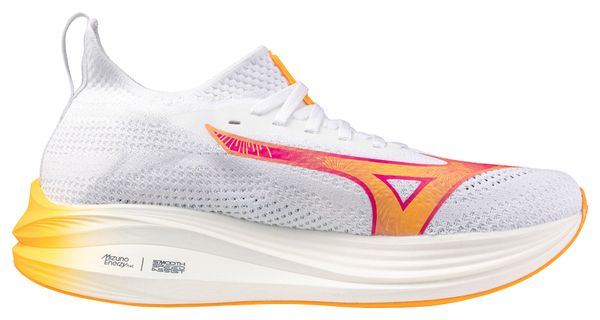 Mizuno Neo Zen Laufschuh Weiß/Pink/Orange Unisex
