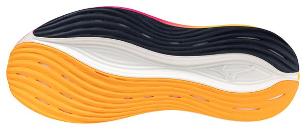 Mizuno Neo Zen Laufschuh Weiß/Pink/Orange Unisex