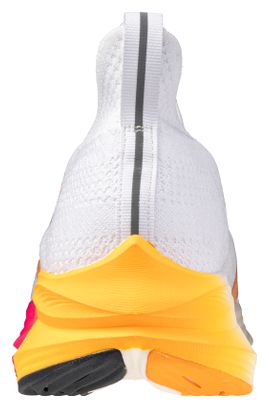 Mizuno Neo Zen Laufschuh Weiß/Pink/Orange Unisex