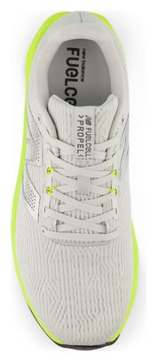 New Balance FuelCell Propel v5 Running Shoes for Men in Gray/Yellow