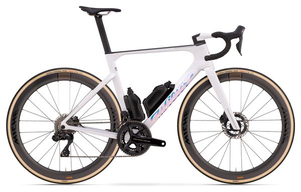 Wilier Triestina Filante SLR ID2 Miche Kleos 50 Bici da Strada Shimano Dura-Ace Di2 12S 700 mm Bianco Puro 2026