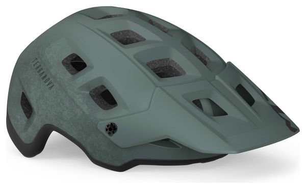 Casque All-Mountain MET Terranova Mips Vert Noir Mat