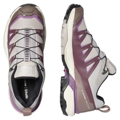 Scarpe da trekking Salomon X Ultra 360 Edge Grigio/Rosa Donna