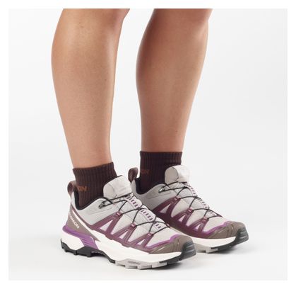 Scarpe da trekking Salomon X Ultra 360 Edge Grigio/Rosa Donna