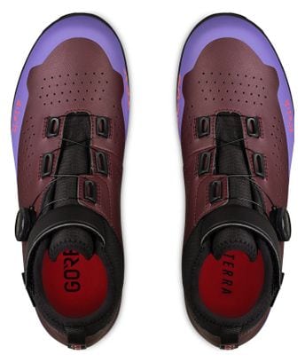 Chaussures de Vélo FIZIK Terra Artica X5 GTX Violet