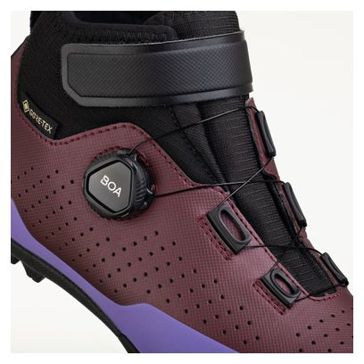 Chaussures de Vélo FIZIK Terra Artica X5 GTX Violet